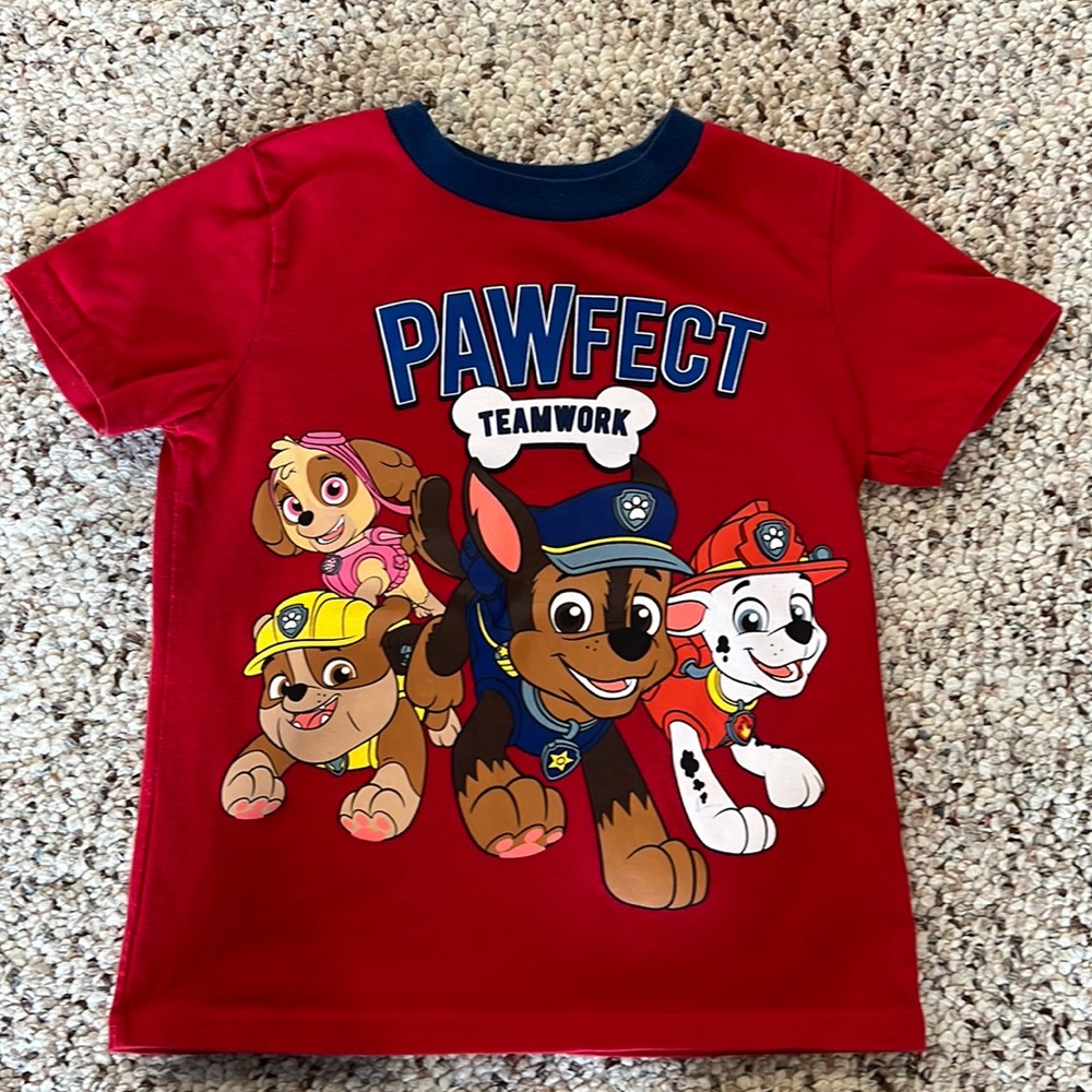 Boys Paw Patrol shirt